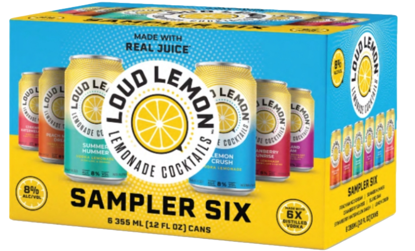 Loud Lemon Sampler 6 Pack