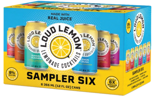 Loud Lemon Sampler 6 Pack